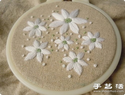 清新漂亮的手工刺繡作品欣賞 -  rpnrmr.com