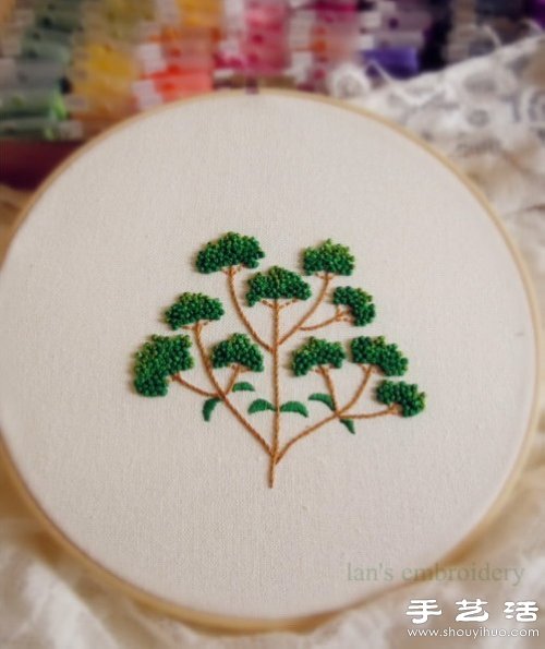 清新漂亮的手工刺繡作品欣賞 -  rpnrmr.com