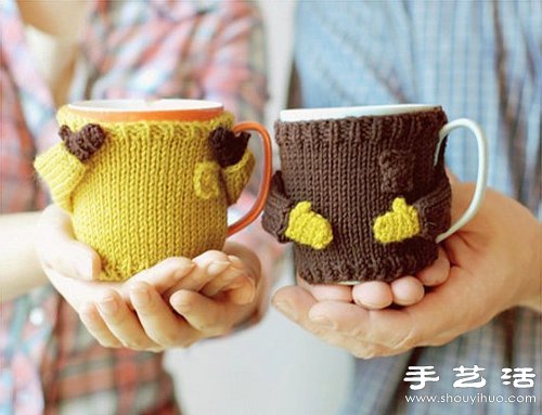 超可愛手工針織杯套 讓生活變得如此美好 -  rpnrmr.com