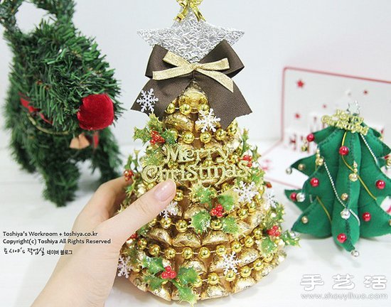 巧克力DIY超喜慶圣誕樹 -  rpnrmr.com