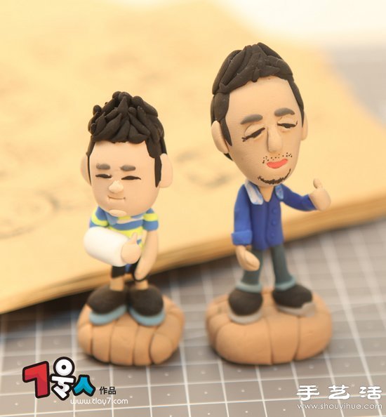 “爸爸去哪兒”Q版粘土公仔 -  rpnrmr.com