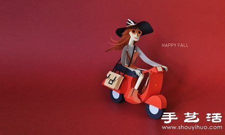 精美的三維立體紙藝作品欣賞 -  rpnrmr.com