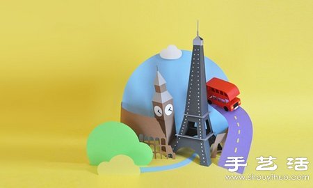 精美的三維立體紙藝作品欣賞 -  rpnrmr.com