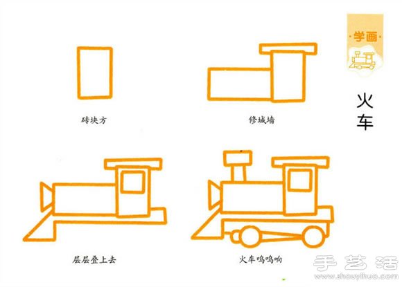 簡單的兒童簡筆畫教程 -  rpnrmr.com
