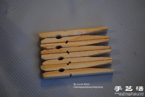 木夾子創(chuàng)意DIY 手工制作靠背椅 -  rpnrmr.com