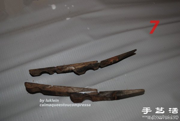 木夾子創(chuàng)意DIY 手工制作靠背椅 -  rpnrmr.com