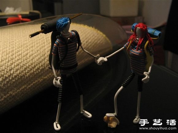 手工達(dá)人DIY電線小人的幸福生活 -  rpnrmr.com
