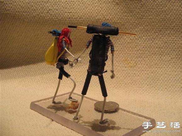 手工達(dá)人DIY電線小人的幸福生活 -  rpnrmr.com