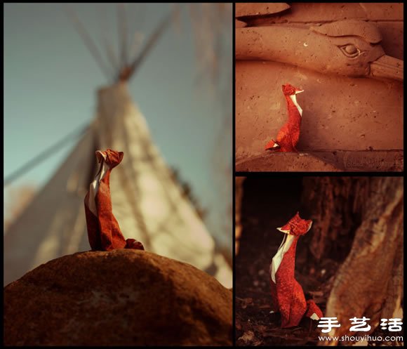 栩栩如生的創(chuàng)意折紙小動(dòng)物 -  rpnrmr.com