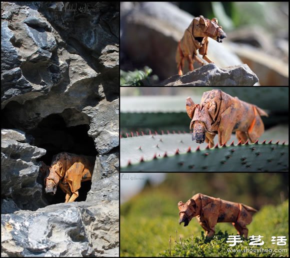 栩栩如生的創(chuàng)意折紙小動(dòng)物 -  rpnrmr.com
