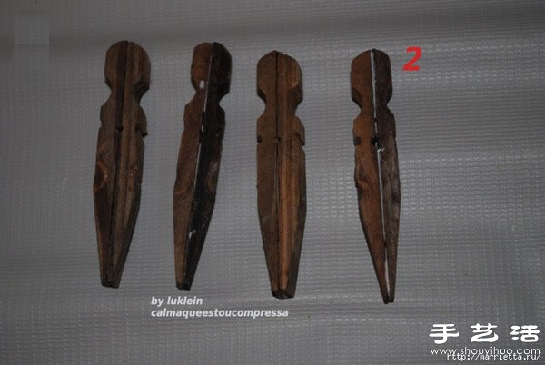 木夾子創(chuàng)意DIY 手工制作靠背椅 -  rpnrmr.com