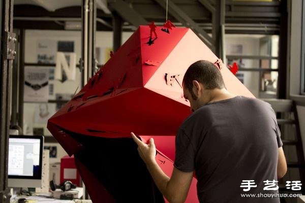創(chuàng)意剪紙：紅色堡壘激烈血戰(zhàn) -  rpnrmr.com