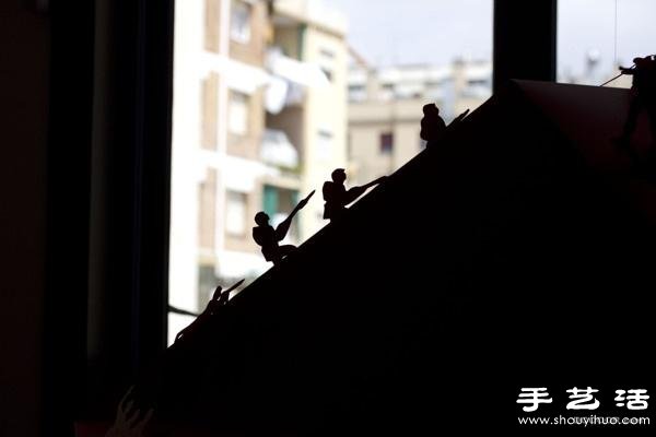 創(chuàng)意剪紙：紅色堡壘激烈血戰(zhàn) -  rpnrmr.com