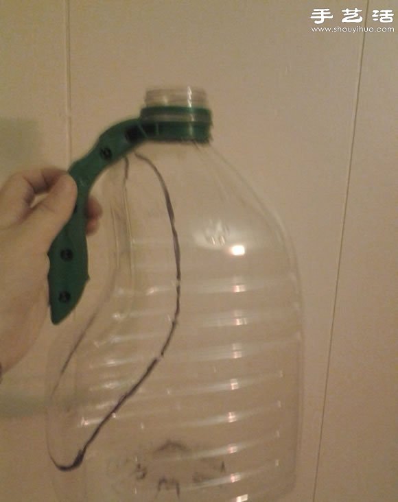 塑料油瓶手工DIY制作自行車把手防風罩 -  rpnrmr.com