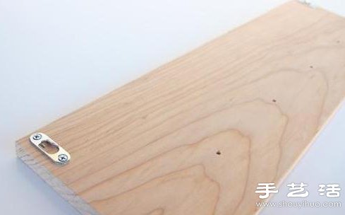 塑料瓶+木板 廢物利用手工制作收納壁掛 -  rpnrmr.com