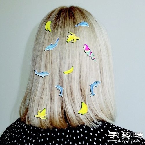 DIY夏日點(diǎn)睛發(fā)飾 感覺自己萌萌噠 -  rpnrmr.com