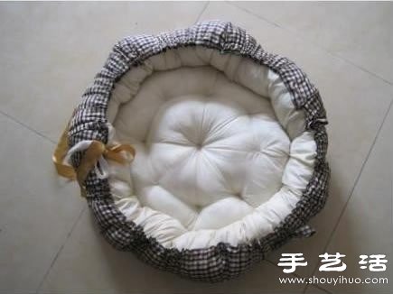 布藝手工制作柔軟舒適貓窩/狗窩 -  rpnrmr.com