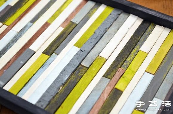 廢木條變廢為寶DIY手工制作壁掛裝飾品 -  rpnrmr.com