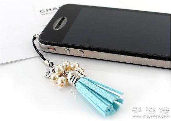帶流蘇的手機掛件掛飾手工制作方法 -  rpnrmr.com