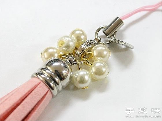 帶流蘇的手機掛件掛飾手工制作方法 -  rpnrmr.com