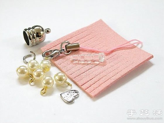 帶流蘇的手機掛件掛飾手工制作方法 -  rpnrmr.com