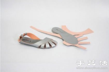 兩種皮革涼鞋的手工制作圖解教程 -  rpnrmr.com
