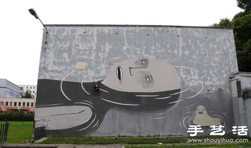動畫般的街頭涂鴉藝術(shù) -  rpnrmr.com