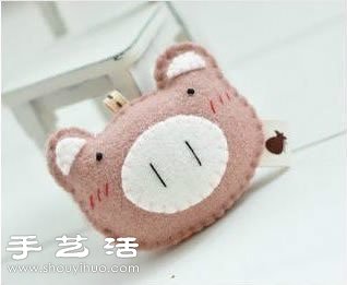手工布藝可愛卡通小動物掛件 -  rpnrmr.com