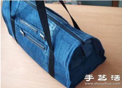 牛仔褲舊物改造DIY制作大空間行李包 -  rpnrmr.com