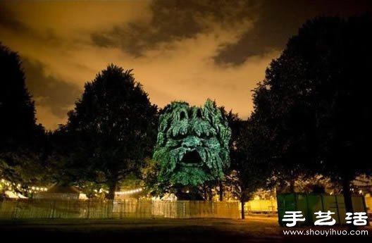 有點(diǎn)恐怖的樹木3D投影 -  rpnrmr.com