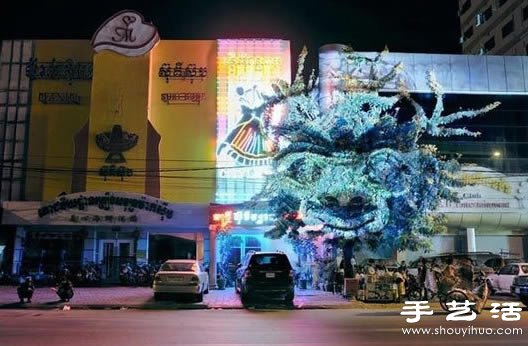 有點(diǎn)恐怖的樹木3D投影 -  rpnrmr.com