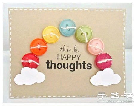 紐扣創(chuàng)意DIY美好手工藝品 -  rpnrmr.com