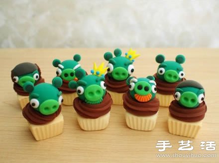 軟陶制作超逼真“憤怒的小鳥”蛋糕 -  rpnrmr.com