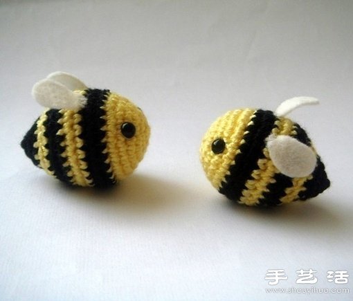 可愛(ài)的小蜜蜂針織手工藝品 -  rpnrmr.com