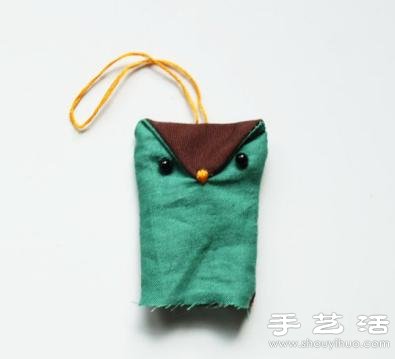 可愛的布藝貓頭鷹掛件/掛飾手工制作教程 -  rpnrmr.com