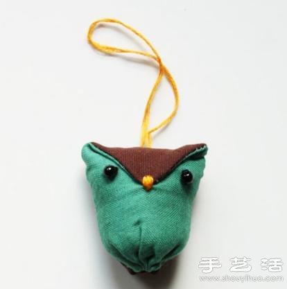 可愛的布藝貓頭鷹掛件/掛飾手工制作教程 -  rpnrmr.com