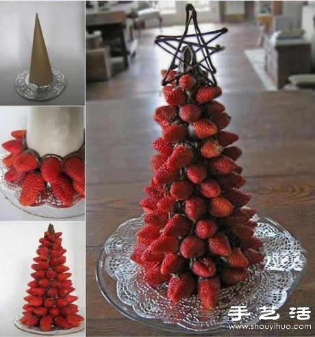 DIY好看又好吃的水果圣誕樹 -  rpnrmr.com