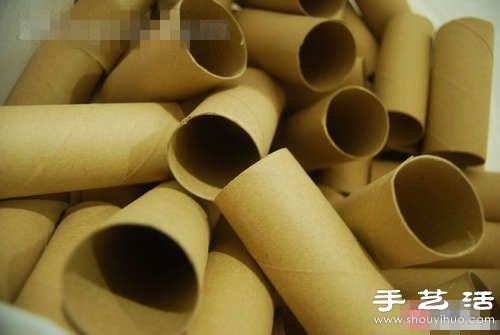 卷紙筒變廢為寶DIY制作卡通小人壁飾 -  rpnrmr.com