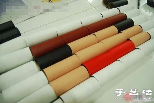 卷紙筒變廢為寶DIY制作卡通小人壁飾 -  rpnrmr.com