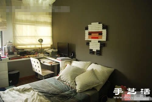 卷紙筒變廢為寶DIY制作卡通小人壁飾 -  rpnrmr.com