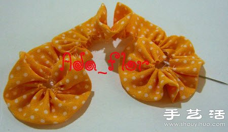 布藝玫瑰花裝飾手工制作圖解教程 -  rpnrmr.com
