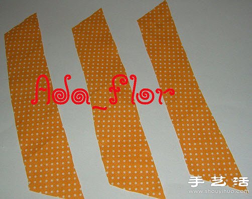 布藝玫瑰花裝飾手工制作圖解教程 -  rpnrmr.com