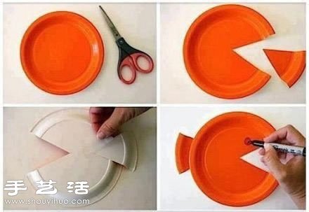 廢棄餐盤再利用 手工制作可愛小魚 -  rpnrmr.com