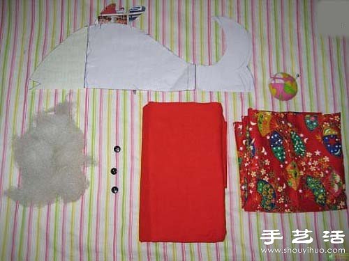 手工布藝吉祥雙魚掛件制作圖解教程 -  rpnrmr.com