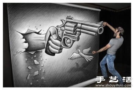 超震撼的3D立體素描作品 -  rpnrmr.com