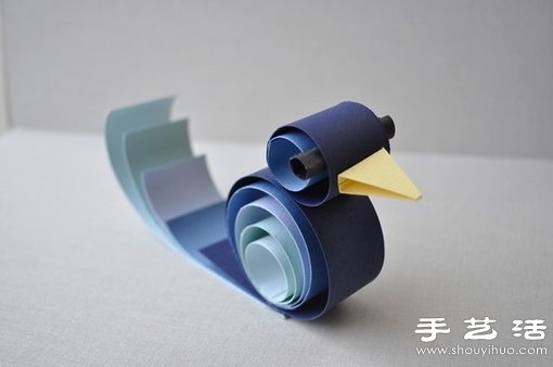 卷紙制作的可愛(ài)啄木鳥(niǎo) -  rpnrmr.com