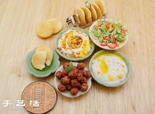 迷你軟陶粘土食物模型 -  rpnrmr.com