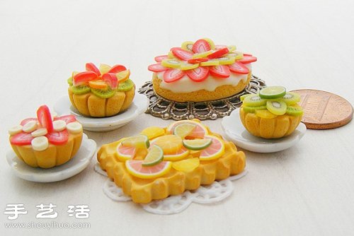 迷你軟陶粘土食物模型 -  rpnrmr.com