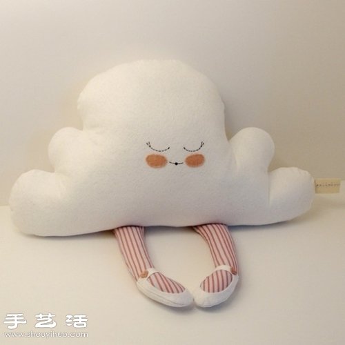 超可愛手工布藝云朵靠枕 -  rpnrmr.com