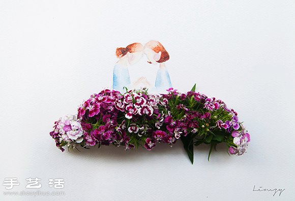 創(chuàng)意DIY：鮮花+繪畫 講述媽媽的一生 -  rpnrmr.com